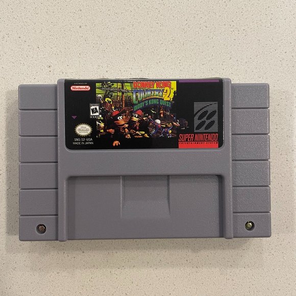 Other - Donkey Kong Country 2 Diddys Kong Quest (SUPER NINTENDO SNES) Game Cart